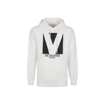Valentino Chez Valentino Oversized Drawstring Hoodie