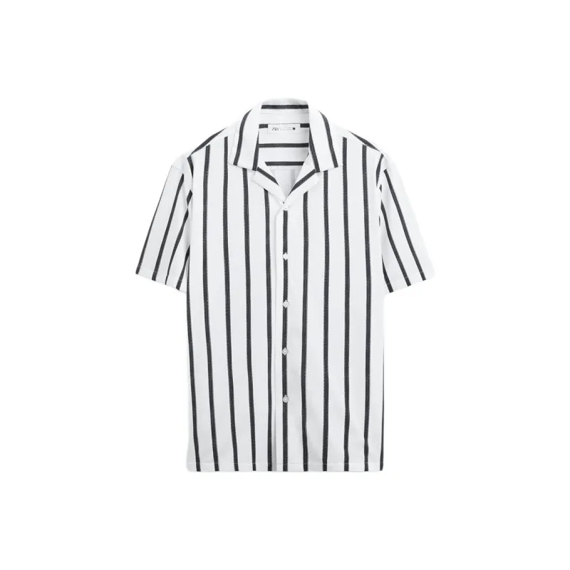ZARA Shirts Men White-0