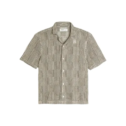Hollister Shirts Men Brown