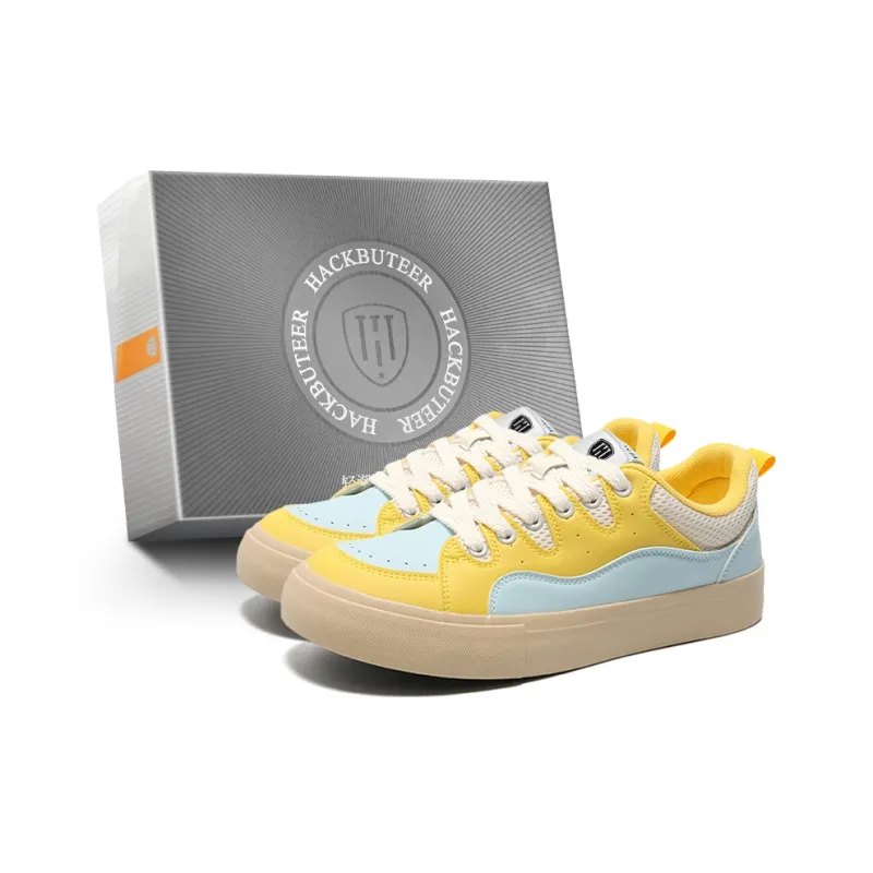 HACKBUTEER Low Top Skateboard Shoes Men's Box Included-0