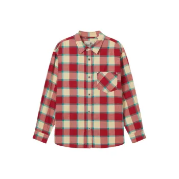 Levis Shirts Men Red Yellow