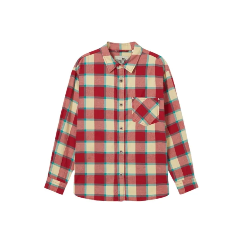 Levis Shirts Men Red Yellow-0