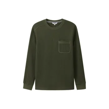 AIGLE Sweatshirt Men Avocado Green