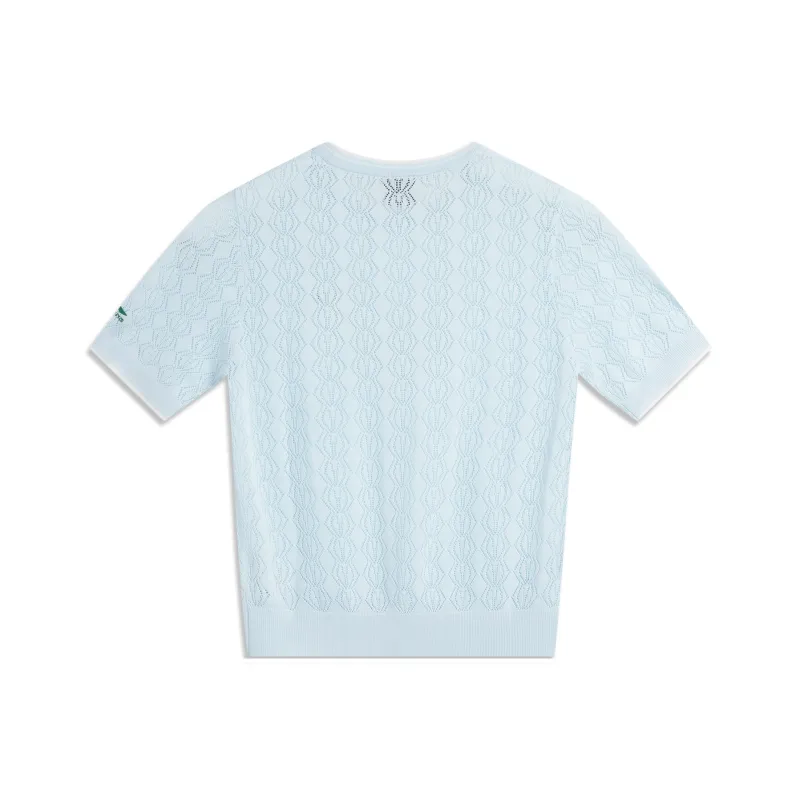 LiNing x Disney T Shirt Women's Light Sky Blue-1