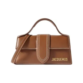 Jacquemus Cow Leather One Shoulder Handbag Women's Tan
