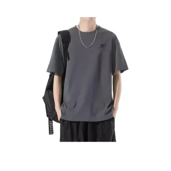 XTEP T Shirts Men Plume Gray
