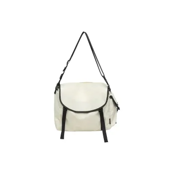 SEVENMOONS Nylon Backpack Unisex Ecru/Gray/Black/Green