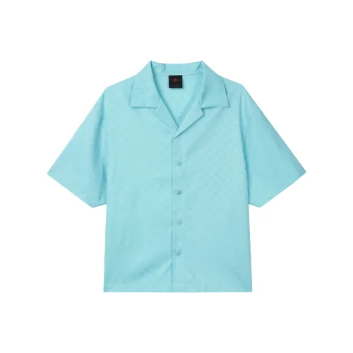 JORDAN Shirts Men Blue