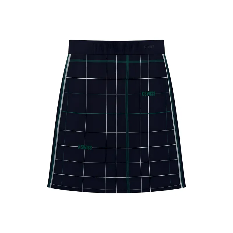 KSWISS Casual Short Skirts Women's Dark Indigo-1