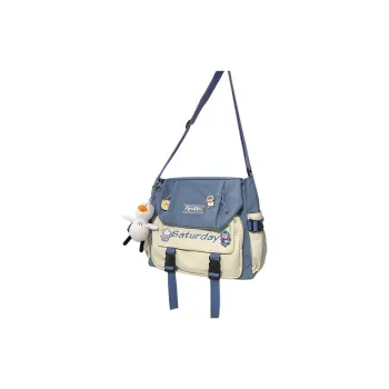 CARTELO Nylon Shoulder Bag, Crossbody Bag Unisex Multicolor