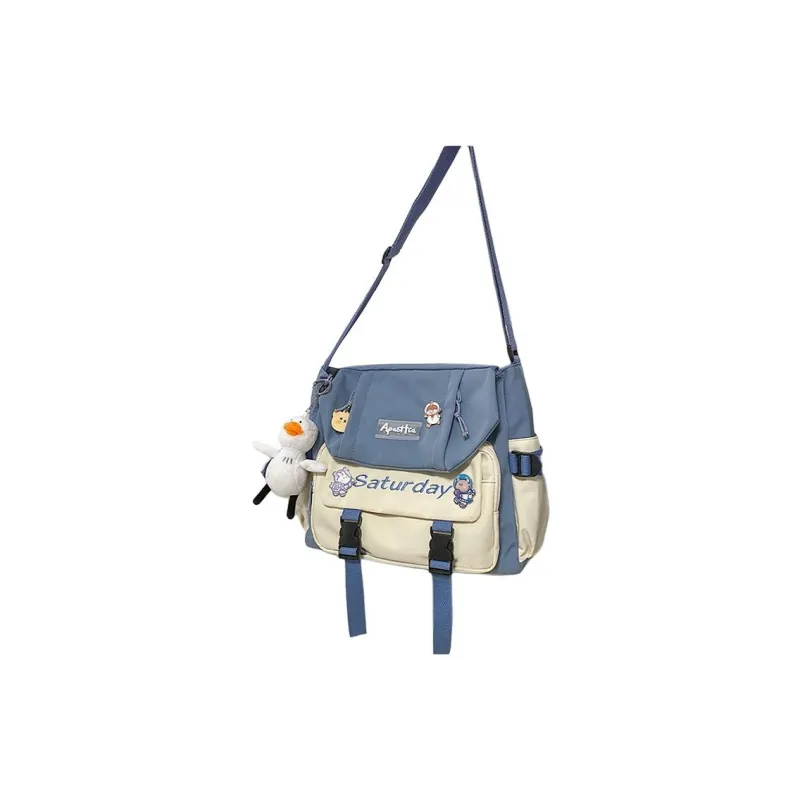 CARTELO Nylon Shoulder Bag, Crossbody Bag Unisex Multicolor-8