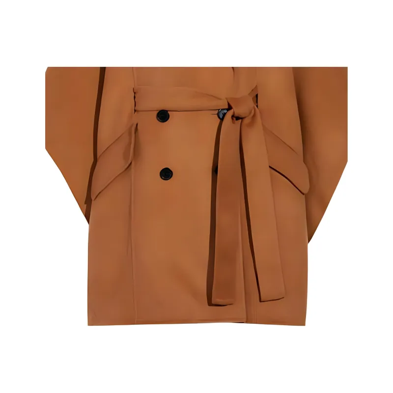 COACH Velvet Jackets Women's Camel-2