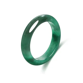 Zheng Baifu Natural African Emerald Bangles Women's