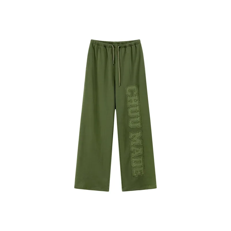 CHUU Casual Pants Women's Light Heather Gray-3