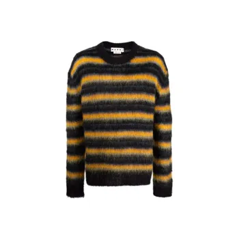 MARNI Striped Crewneck Knit Sweater