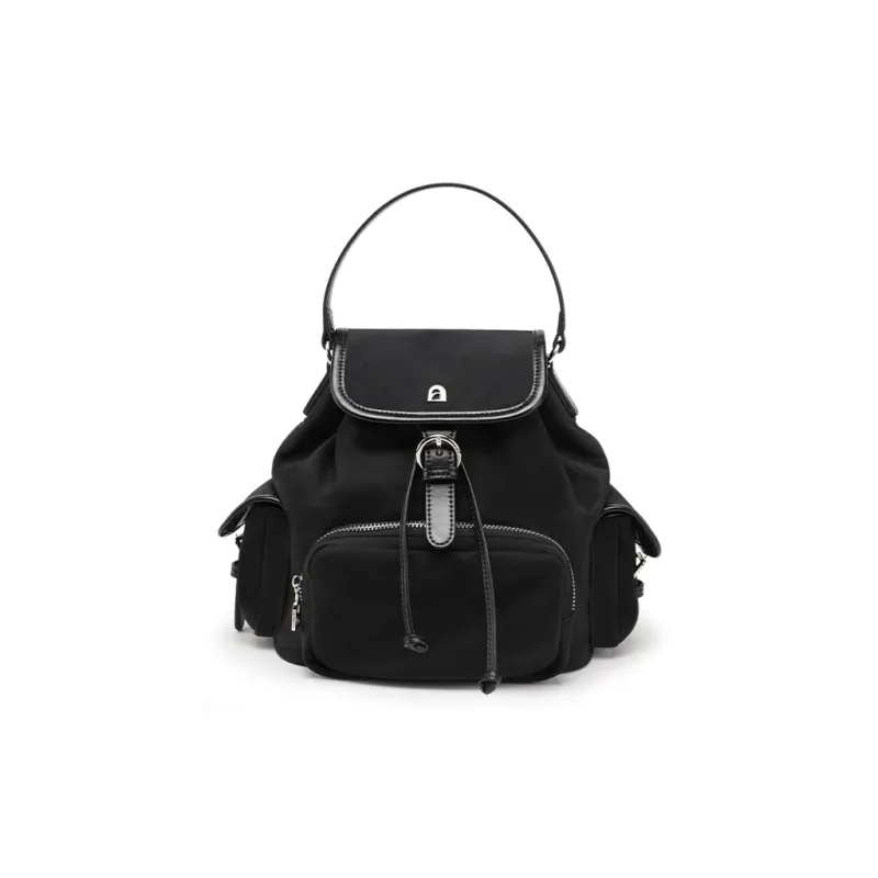 LA FESTIN Fabric Backpack Large Capacity Commute Backpack Medium Size Women's Multicolor-8
