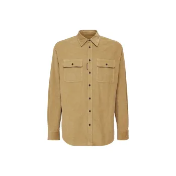 DSQUARED 2 Corduroy Long Sleeved Shirt
