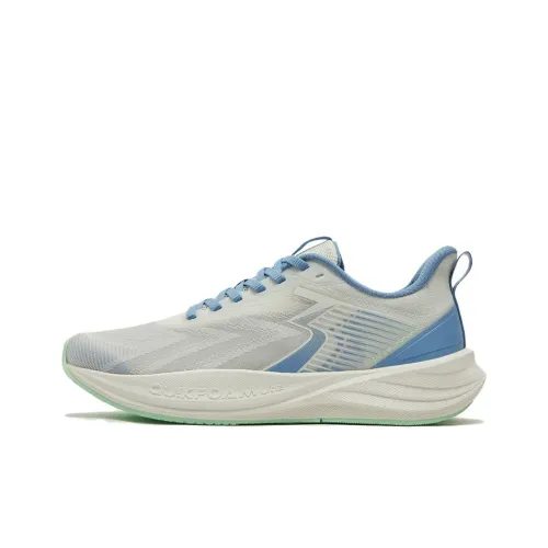 361° Speed Surge Lite SE Anti Slip Wear Resistant Low Top Casual Sprint Running Shoes Men's Gray Blue