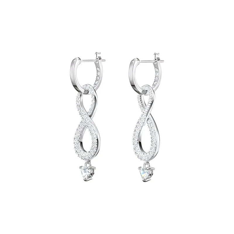Swarovski Infinity Earrings Women's-1