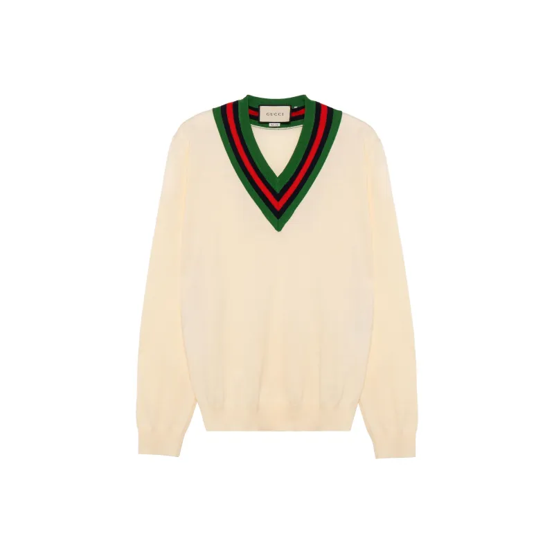 GUCCI Sweaters Men White-0