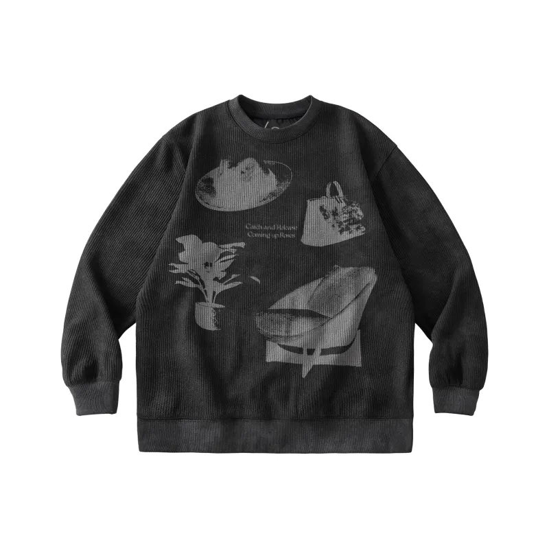 LR MADE Crew Neck Pullover Sweatshirt Unisex-2