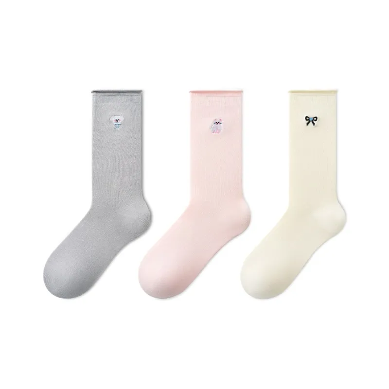 Primeet Mid Calf Socks Women's 3 Pack-5