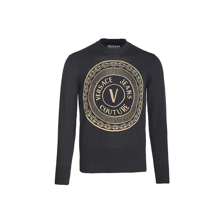 VERSACE JEANS COUTURE Knitwear Men's Black-0