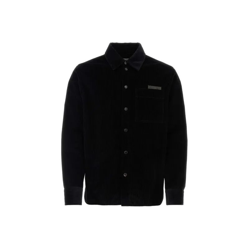 Bottega Veneta Buttoned Corduroy Shirt-0