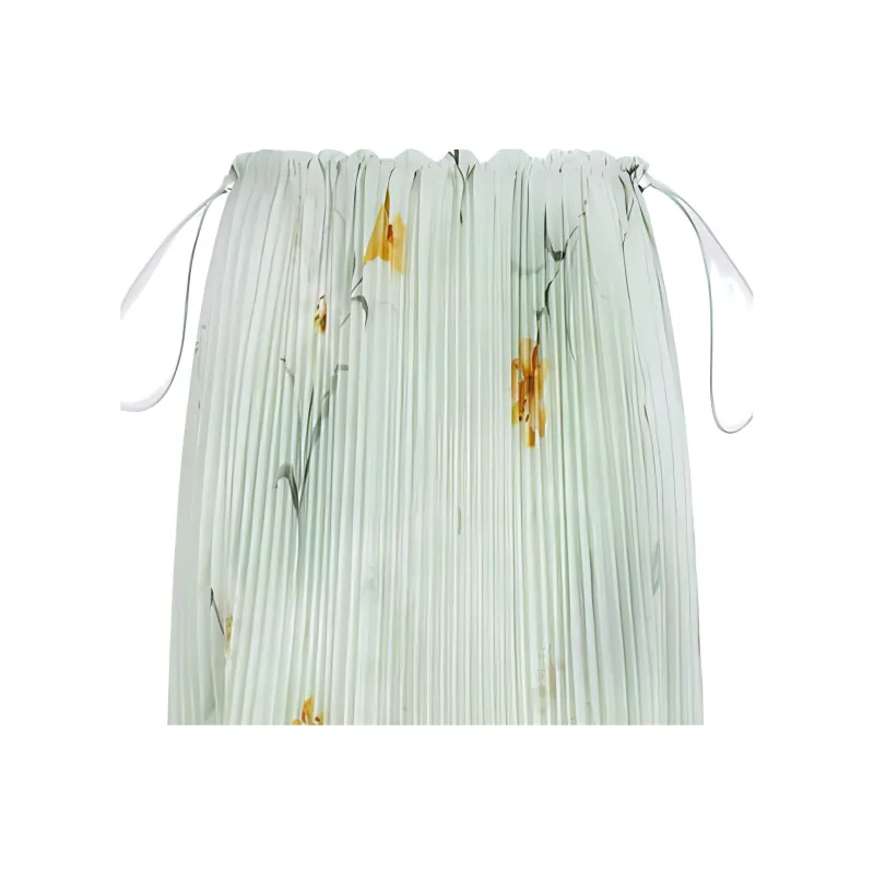 Balenciaga Floral Print Drawstring Skirt-1