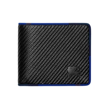 Burberry Calfskin Wallets Card Holders Men's Black