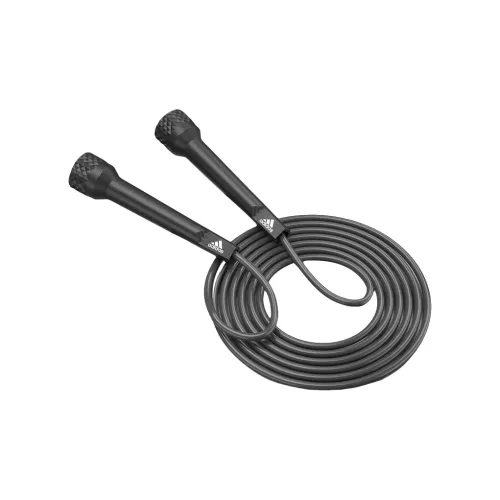Adidas Aerobic Fat Reduction Mechanical Counting Jump Ropes Unisex TPU Rope PP+ABS Controller 280CM Black