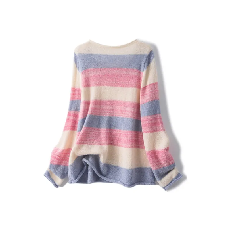 CLUB NEWS Knitwear Women's Multicolor Stripes-1