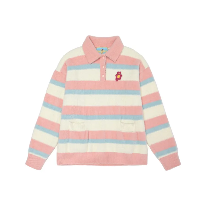 Loose Fit Sweater Unisex Multicolor-0