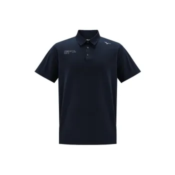 Mizuno ESSENTIAL Series Polo Shirt Men's Polar Night Blue