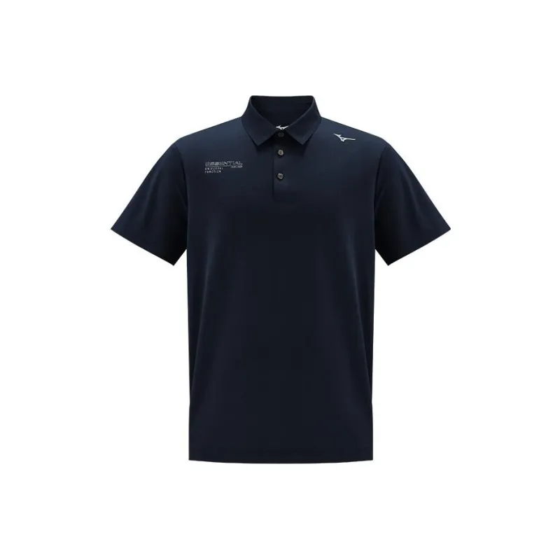 Mizuno ESSENTIAL Series Polo Shirt Men's Polar Night Blue-0