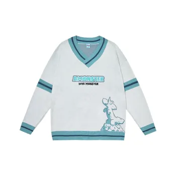 AMONSTER Sweaters Unisex Vintage White