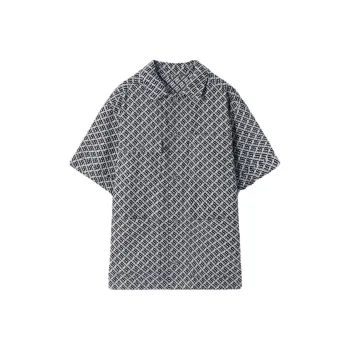 JOHN RICHMOND Shirt Men's Black White