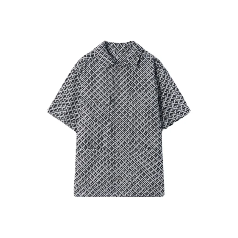 JOHN RICHMOND Shirt Men's Black White-0