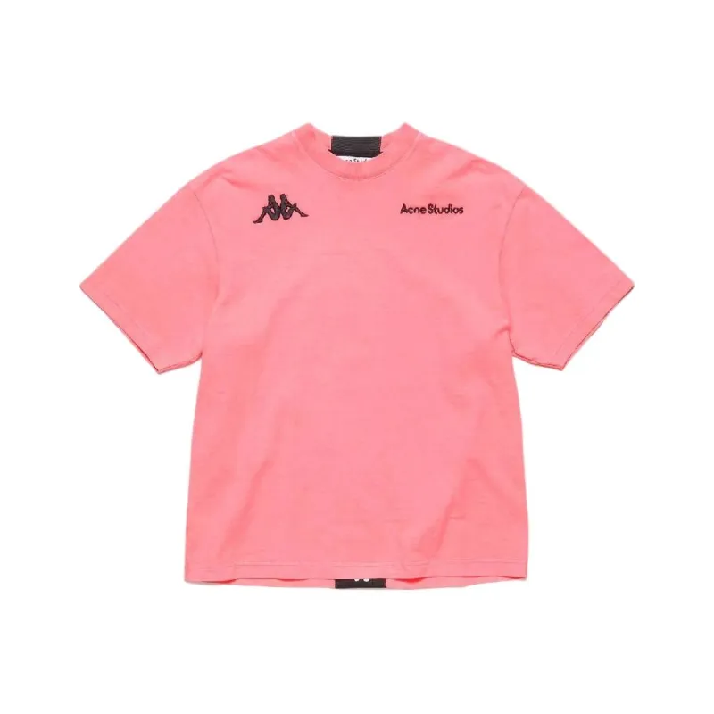 Acne Studios X Kappa Short Sleeve Logo T shirt-0