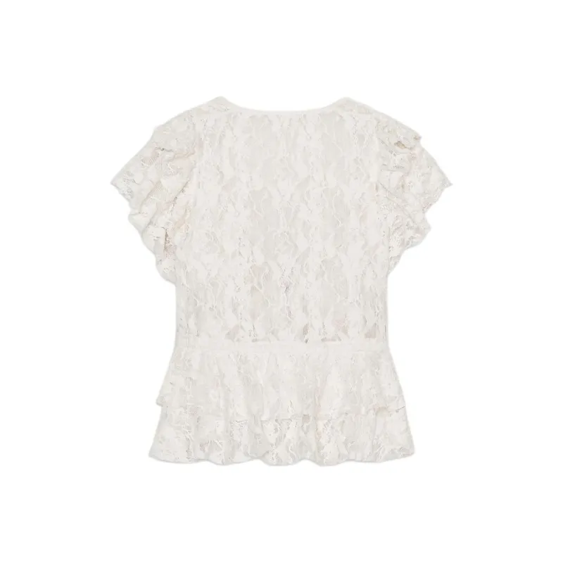 ZARA Tank Tops Women's Beige-1