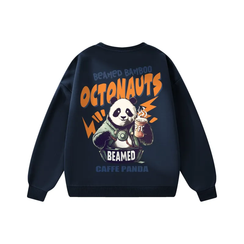 Small Columns Under The Sea Sweatshirt Unisex-2