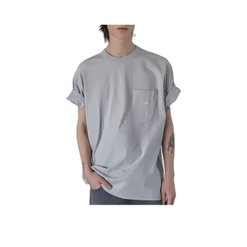 THE NORTH FACE PURPLE LABEL Monkey Time Collection SS24 Drop Shoulder Sleeve T-Shirt Unisex Silver