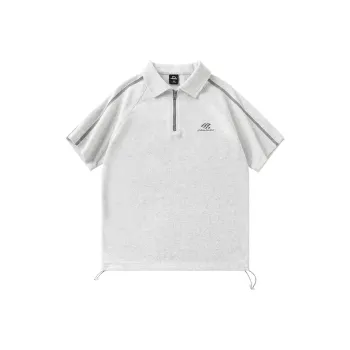 LAMLICKA Polo Shirt Unisex Heather Gray