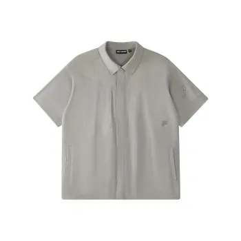 FILA FUSION LIFEFUSIONEER Shirt Men's Gray Stone Brown BN