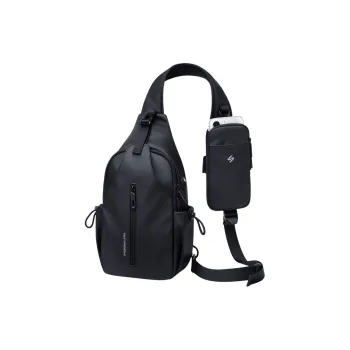 GOLF Fabric Sling Bag Men's Dusty Black/Elegant Gray