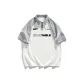 White Body with Gray Sleeves