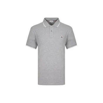 Moncler Grenoble Polo Shirt Men's Gray