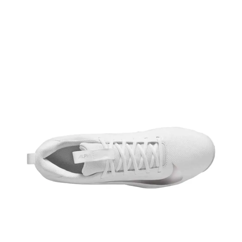 Nike Alpha Menace 4 Shark White Metallic Silver-2