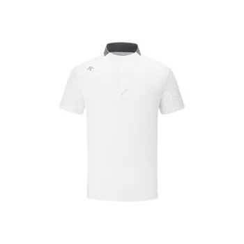 DESCENTE Pro Collection Polo Shirts Men White
