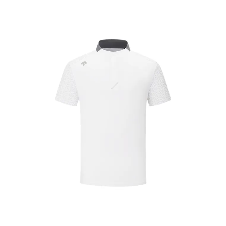 DESCENTE Pro Collection Polo Shirts Men White-0